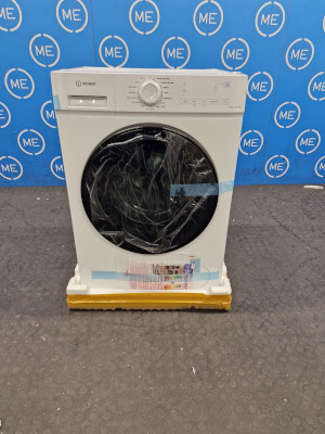 Indesit IDMA 75624 MY TIME UK Washer Dryer, 7kg/5kg, 1400 Spin, White, D Rated - Damaged Item Image