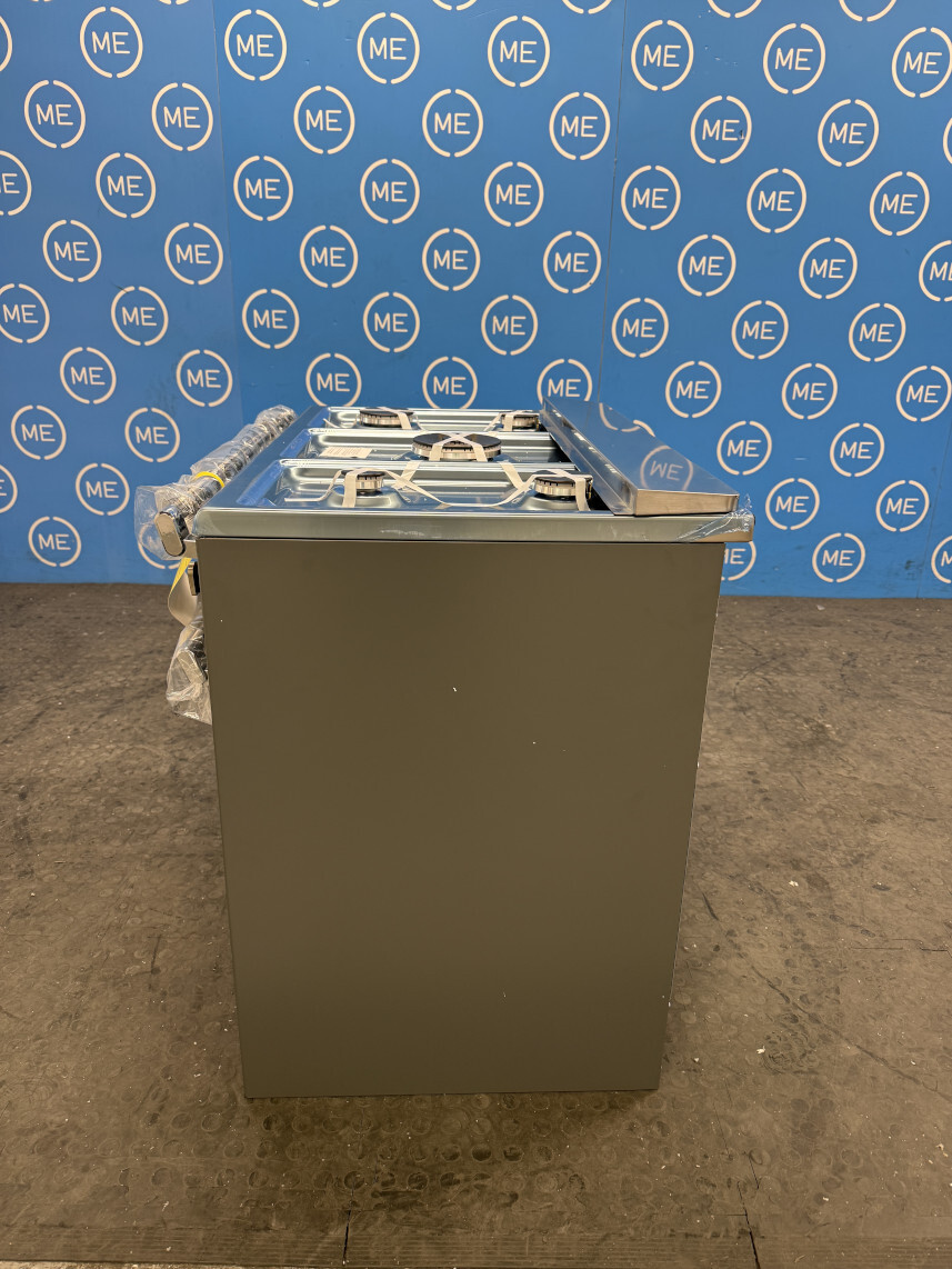 DeLonghi BS 965T MXS 90cm Dual Fuel Range Cooker, Grey, A Rated - Damaged Item Image