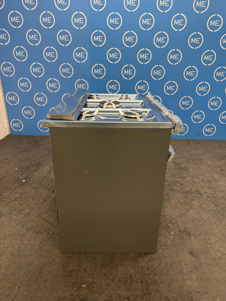 DeLonghi BS 965T MXS 90cm Dual Fuel Range Cooker, Grey, A Rated - Damaged Item Image