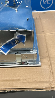 Neff D5655X2GB N30 Canopy Cooker Hood, Silver, D Rated - Damaged Item Image