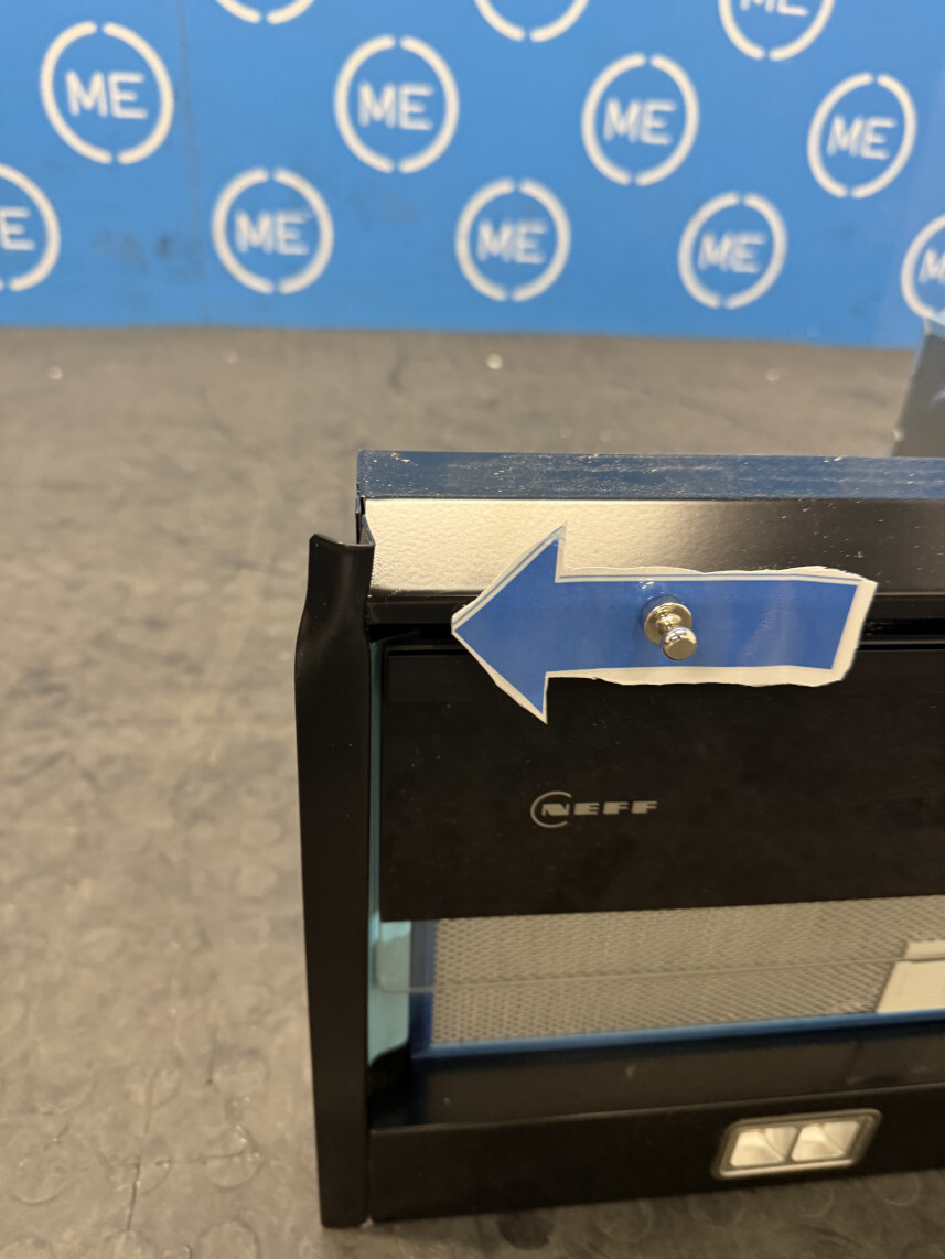 Neff D95XAM2S0B N70 Integrated Cooker Hood, Black, B Rated - Damaged Item Image