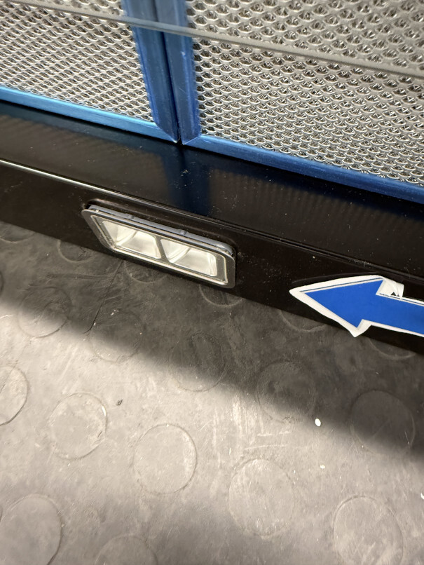 Neff D95XAM2S0B N70 Integrated Cooker Hood, Black, B Rated - Damaged Item Image