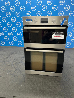 AEG DCB535060M 6000 SurroundCook Built-In Electric Double Oven, Stainless Steel, A Rated - Damaged Item Image