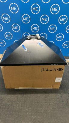DeLonghi DCH 900 BL 90cm Chimney Cooker Hood, Black, B Rated - Damaged Item Image