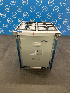 DeLonghi DSC 626MLX-1 Modern Single Oven Dual Fuel Cooker, Stainless Steel, A Rated - Damaged Item Image