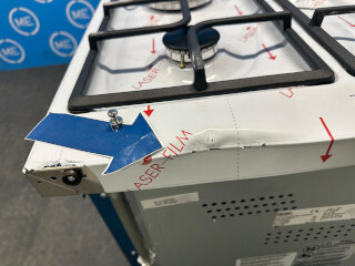 DeLonghi DSC 626MLX-1 Modern Single Oven Dual Fuel Cooker, Stainless Steel, A Rated - Damaged Item Image