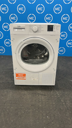 Beko DTIKP81131W Integrated Heat Pump Dryer, 8kg, White, A++ Rated - Damaged Item Image