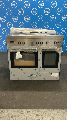 DeLonghi DTR 916-IND2 Modern 90cm Induction Range Cooker, Stainless Steel, A Rated - Damaged Item Image