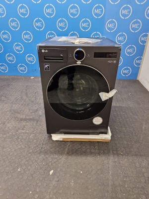 LG F4X9009TBC Series 9 AI Direct Drive&trade; Washing Machine, 9kg, 1400 Spin, Black, A Rated - Damaged Item Image