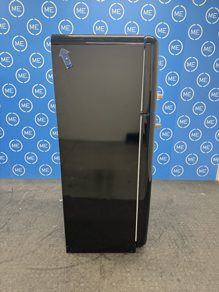 Smeg FAB30RBL6UK Retro Static Fridge Freezer, 80/20, Black, C Rated - Damaged Item Image