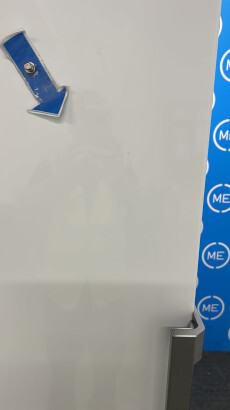 Beko FNP4686W Frost Free Tall Freezer, White, E Rated - Damaged Item Image