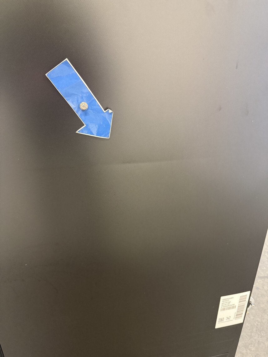 LG GBBS524AEV Total No Frost Fridge Freezer, 70/30, Black, A Rated - Damaged Item Image