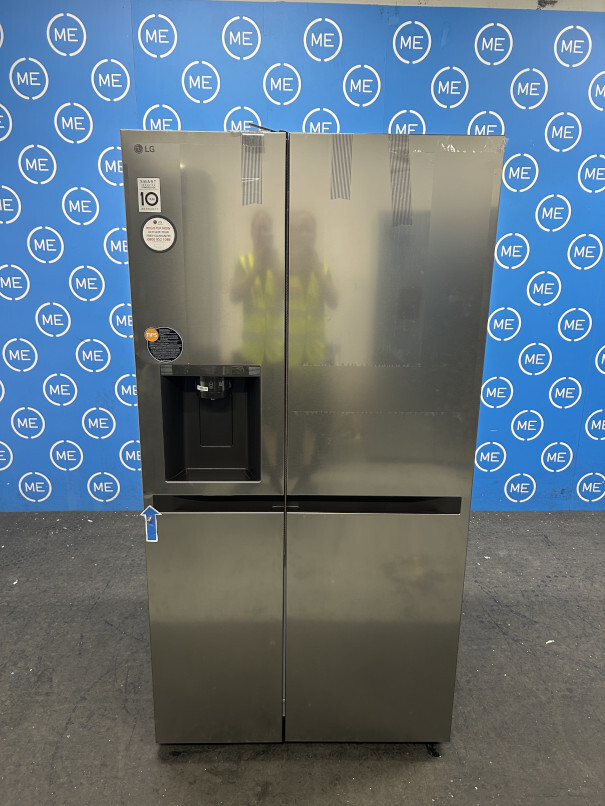LG GSLC40PYPE American Fridge Freezer, Silver, E Rated,  Plumbed - Damaged Item Image