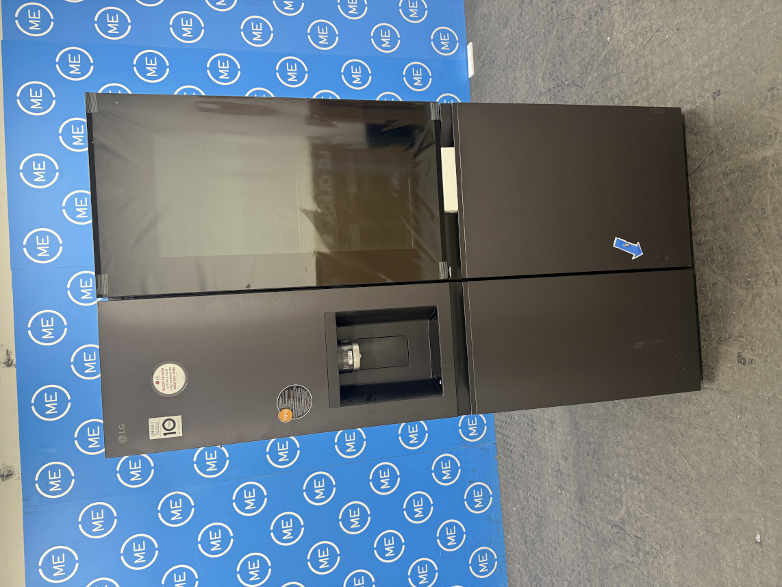 LG GSXE90EVDD American Fridge Freezer, Black, D Rated,  Plumbed - Damaged Item Image