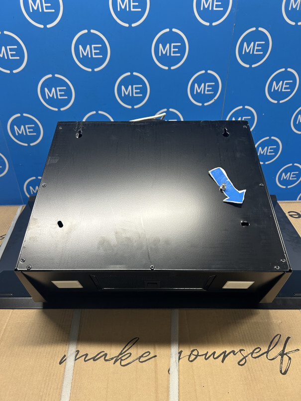 AEG GV77D91SB Exclusiv 90cm Chimney Cooker Hood, Black, A Rated - Damaged Item Image