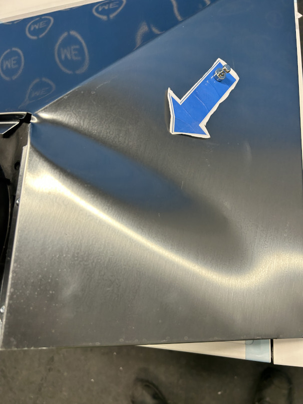 Beko HCP61310X 60cm Chimney Cooker Hood, Stainless Steel, D Rated - Damaged Item Image