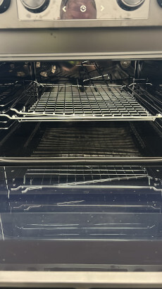 Hisense HDCEC5C10B Ceramic Electric Cooker with Double Oven, Black, A Rated - Damaged Item Image
