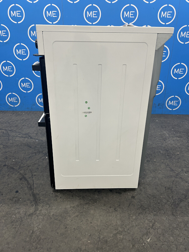 Hisense HDCEC5C10W Ceramic Electric Cooker with Double Oven, White, A Rated - Damaged Item Image