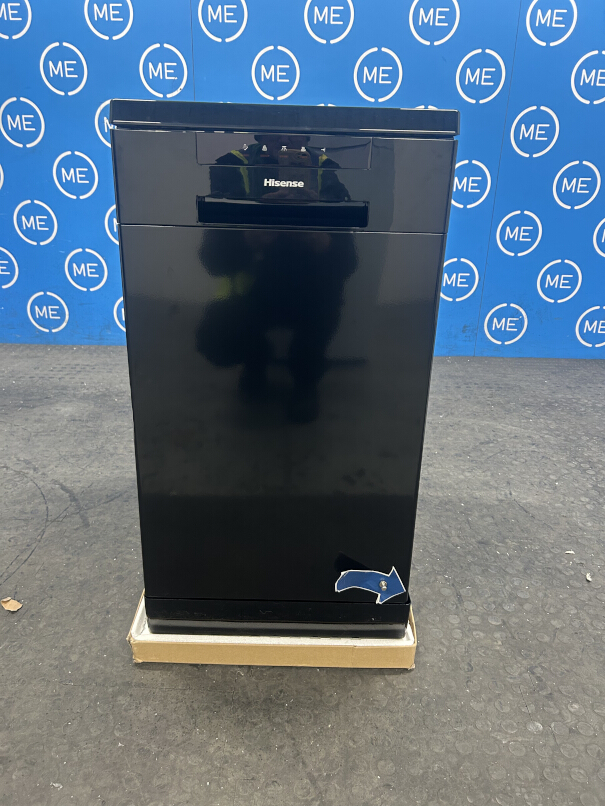 Hisense HS523E15BUK Slimline Dishwasher, 10 Place Settings, Black, E Rated - Damaged Item Image