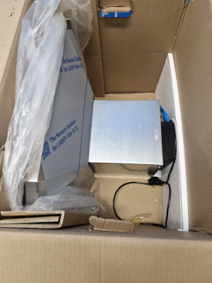 DeLonghi KA190SS 60cm Chimney Cooker Hood, Stainless Steel, A+ Rated - Damaged Item Image
