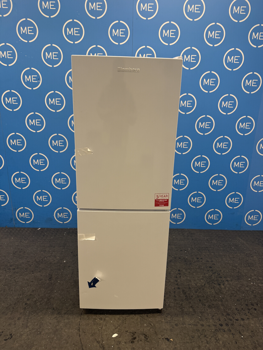 Blomberg KGM4524 Frost Free Fridge Freezer, 50/50, White, E Rated - Damaged Item Image