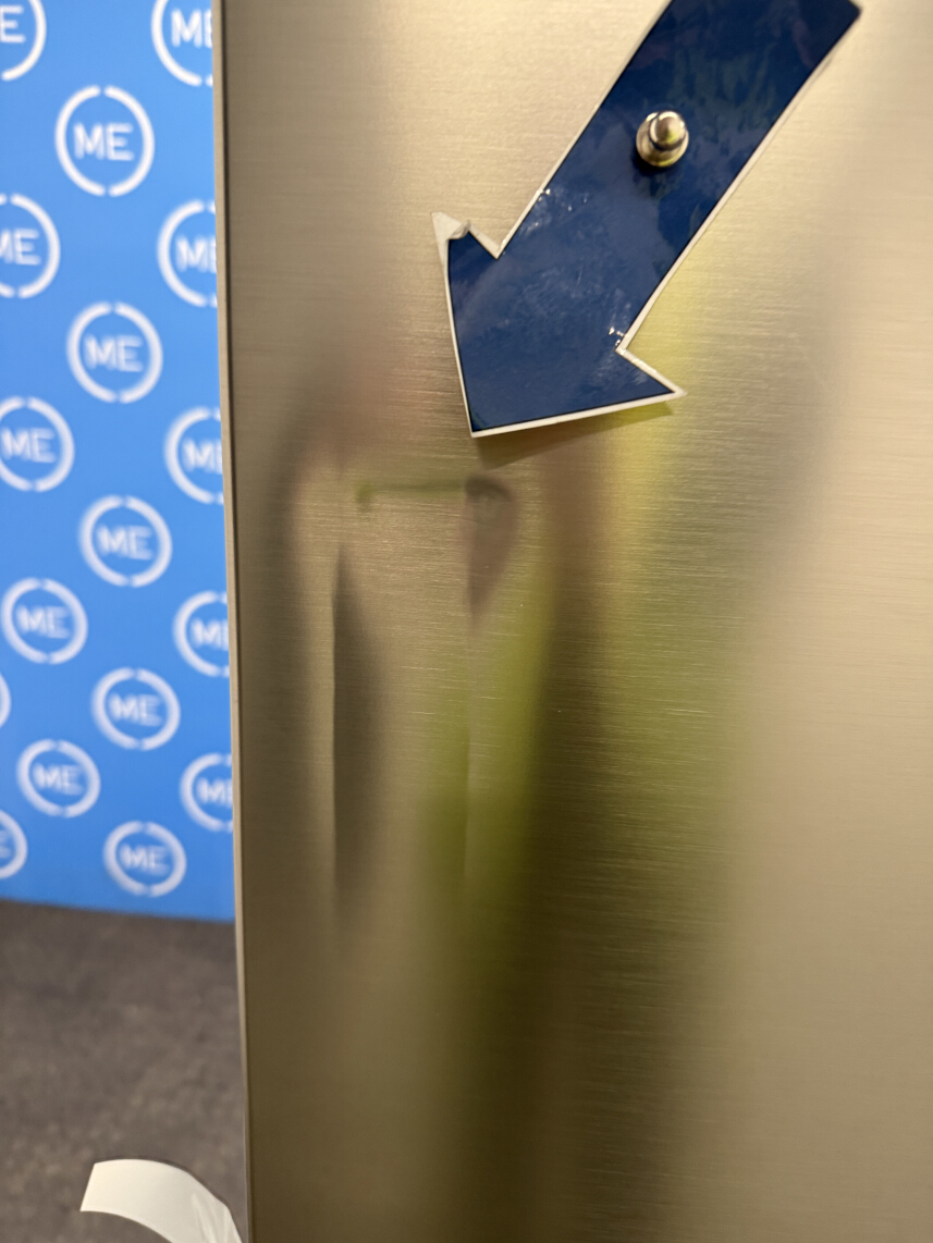 Bosch KGN27NLEAG Series 2 No Frost Fridge Freezer, 50/50, Stainless Steel, E Rated - Damaged Item Image