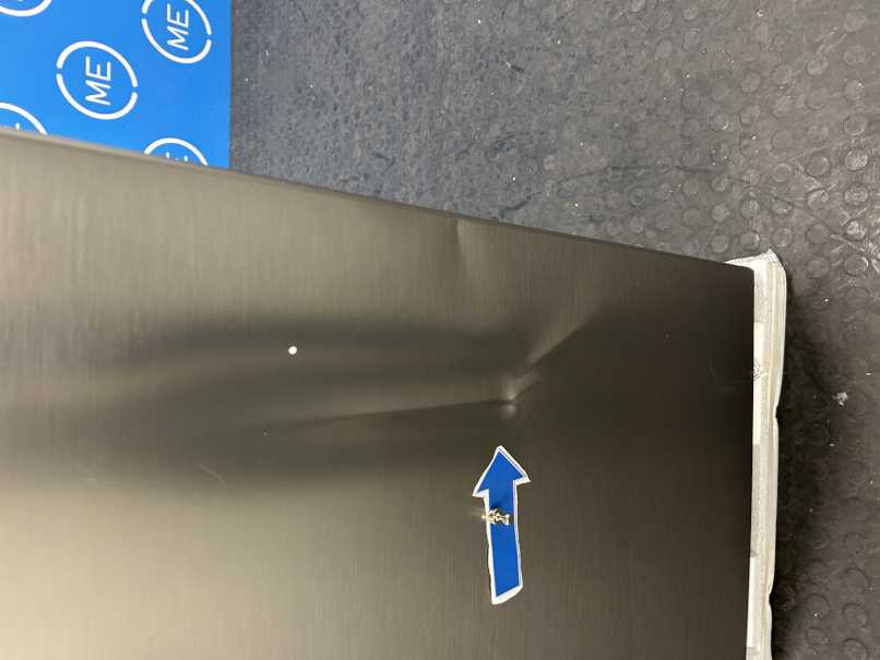 Bosch KGN27NLEAG Series 2 No Frost Fridge Freezer, 50/50, Stainless Steel, E Rated - Damaged Item Image