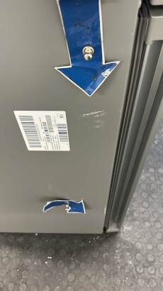 Bosch KGN492LDFG Series 4 No Frost Fridge Freezer, 70/30, Stainless Steel, D Rated - Damaged Item Image