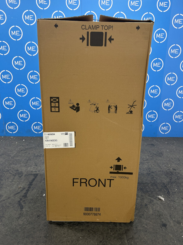 Bosch KIR41NSE0G Series 2 Built-In Larder Fridge, Sliding Hinge, E Rated - Damaged Item Image