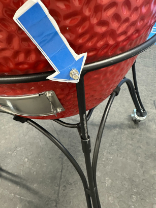 Kamado Joe KJ23RH Classic, Red - Damaged Item Image