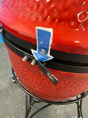 Kamado Joe KJ23RH Classic, Red - Damaged Item Image