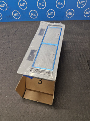 Smeg KSG70E Canopy Cooker Hood, Silver, C Rated - Damaged Item Image