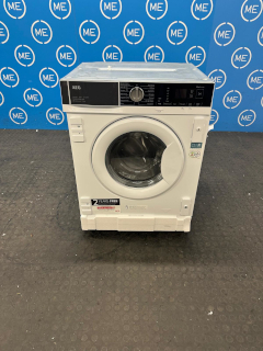 AEG L7WE74634BI 7000 ProSteam� Integrated Washer Dryer, 7kg/4kg, 1600 Spin, White, D Rated - Damaged Item Image