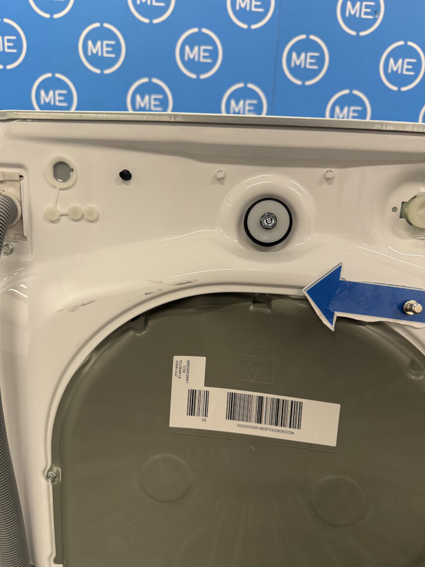 AEG L8WE84636BI Integrated Washer Dryer, 8kg/4kg, 1600 Spin, White, B Rated - Damaged Item Image