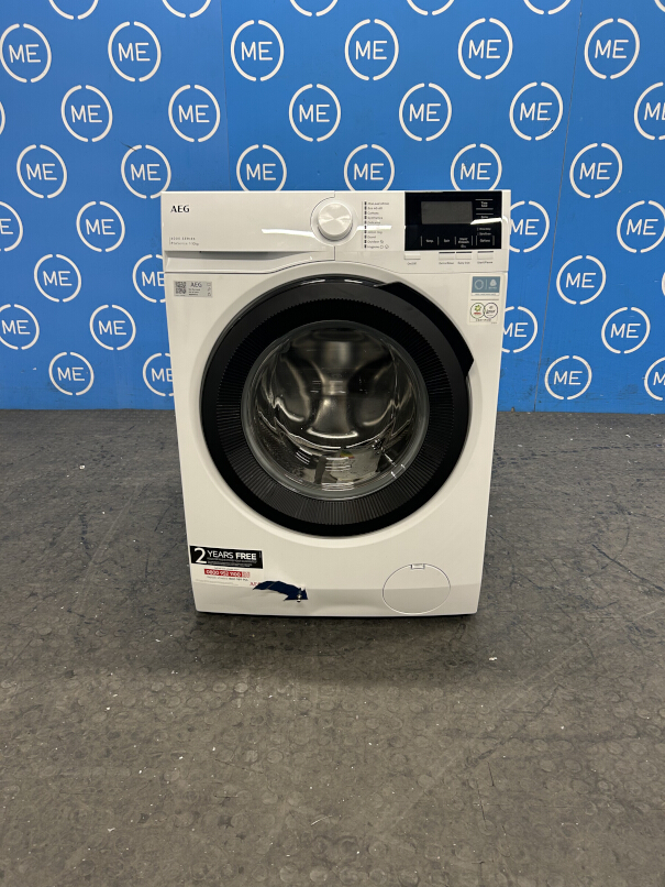 AEG LFR61144B Washing Machine, 10kg, 1400 Spin, White, A Rated - Damaged Item Image
