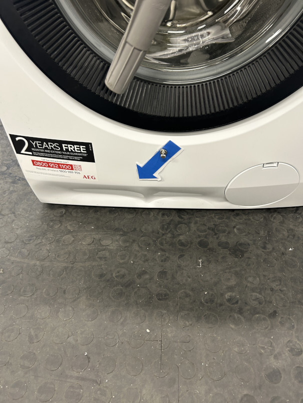 AEG LFR61144B Washing Machine, 10kg, 1400 Spin, White, A Rated - Damaged Item Image