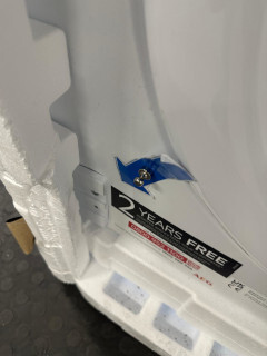 AEG LFX6G7434BI Integrated Washing Machine, 7kg, 1400 Spin, White, B Rated - Damaged Item Image