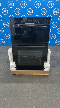Bosch MBA533BB3B Series 4 Built-In Electric Double Oven, Black, A Rated - Damaged Item Image
