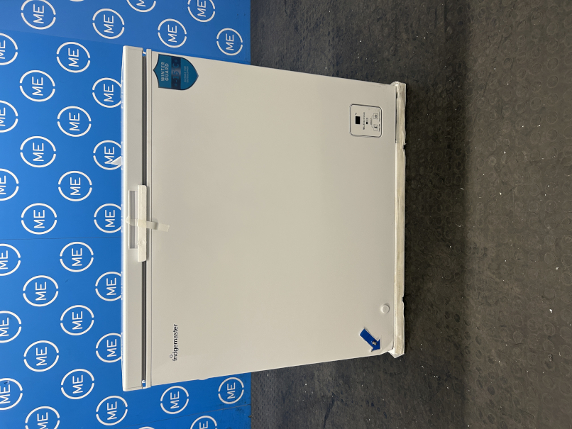 Fridgemaster MCF198E Static 191l Chest Freezer, White, E Rated - Damaged Item Image