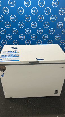 Midea MDRC411FZE01 Static 293l Chest Freezer, White, E Rated - Damaged Item Image