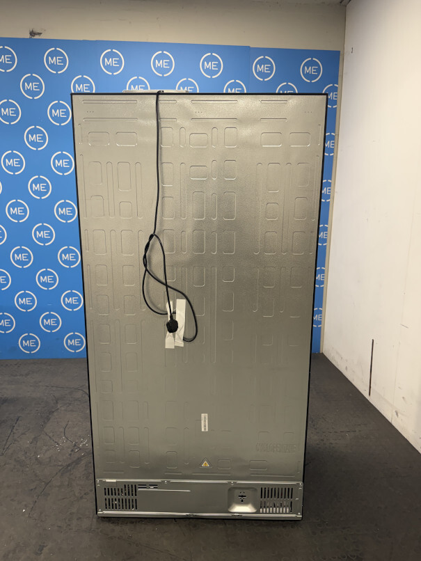 Fridgemaster MS91558DEB American Fridge Freezer, Black, E Rated,  Non-Plumbed - Damaged Item Image