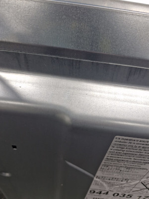 AEG OS6PB50AM Built-In Electric Single Oven with Pyrolytic Cleaning, Stainless Steel, A+ Rated - Damaged Item Image