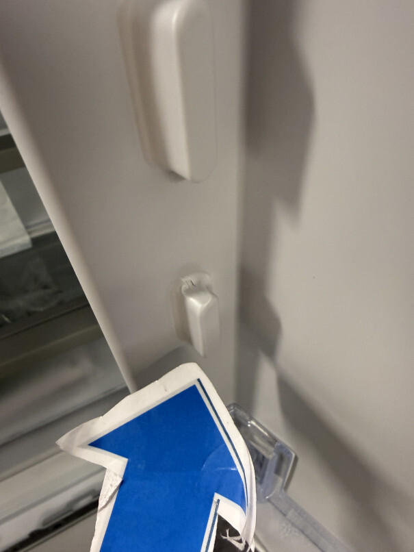 AEG OSC7C181DF No Frost Integrated Fridge Freezer, Fixed Hinge, 70/30, White, D Rated - Damaged Item Image