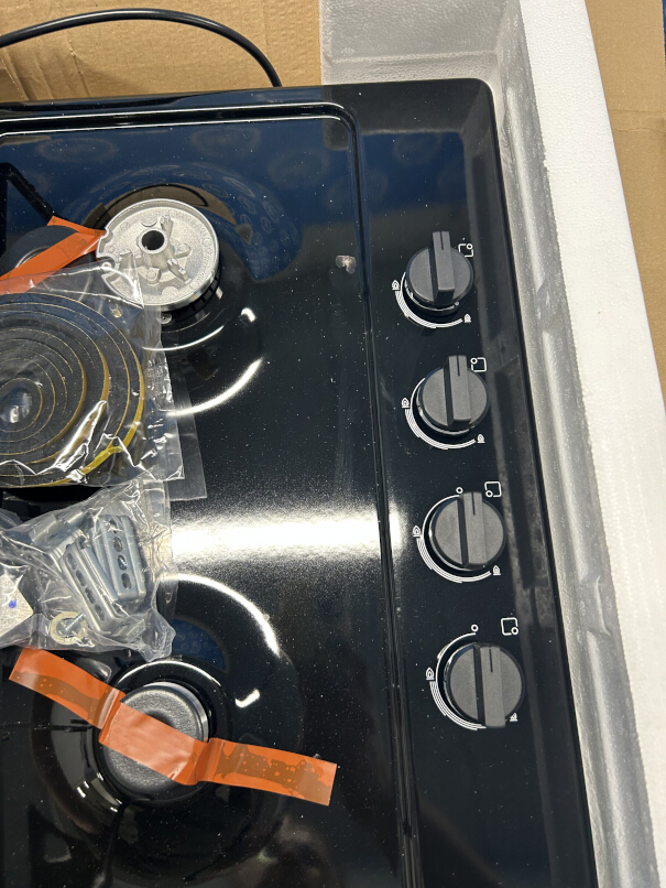 Bosch PBP6B6K60 Series 2 4 Burner Gas Hob, Black - Damaged Item Image