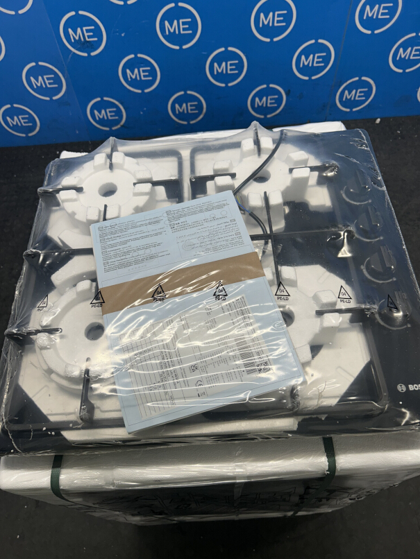 Bosch PBP6B6K60 Series 2 4 Burner Gas Hob, Black - Damaged Item Image