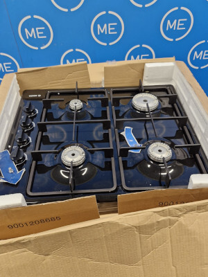 Bosch PBP6B6K60 Series 2 4 Burner Gas Hob, Black - Damaged Item Image