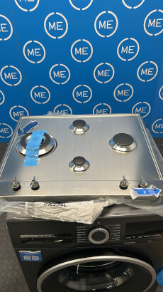 Smeg PX364L Classic 60cm 4 Burner Gas Hob, Stainless Steel - Damaged Item Image