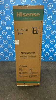 Hisense RB395N4BCE Total No Frost Fridge Freezer, 60/40, Silver, E Rated - Damaged Item Image