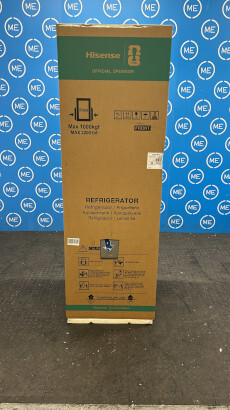 Hisense RB395N4BCE Total No Frost Fridge Freezer, 60/40, Silver, E Rated - Damaged Item Image