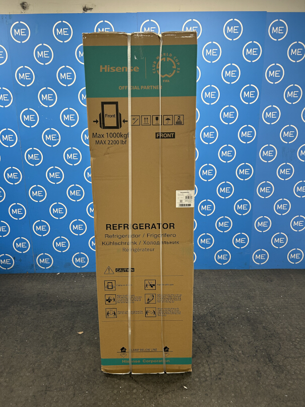 Hisense RB5B280SSWC No Frost Integrated Fridge Freezer, Fixed Hinge, 70/30, White, E Rated - Damaged Item Image